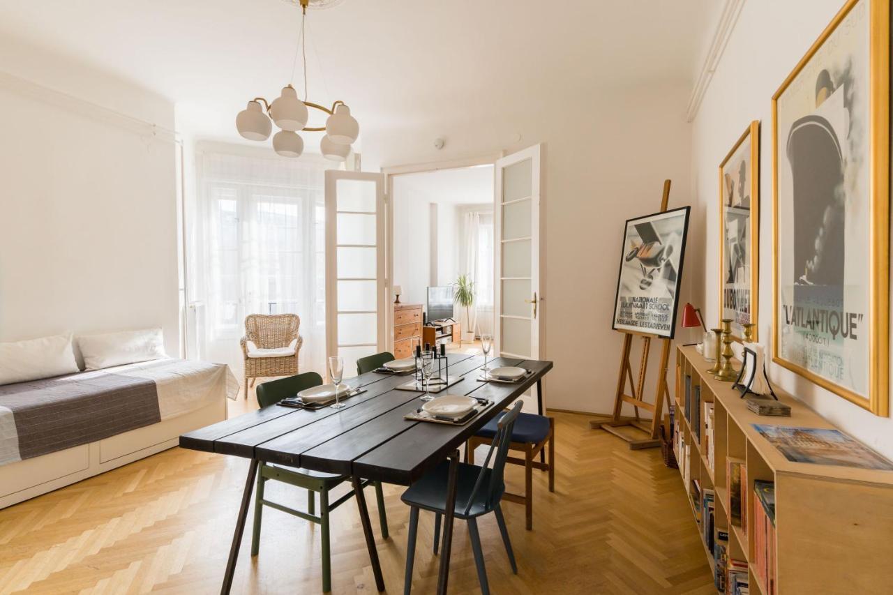 Klauzal Apartment W/3 Bedrooms, French Balcony บูดาเปสต์ ภายนอก รูปภาพ